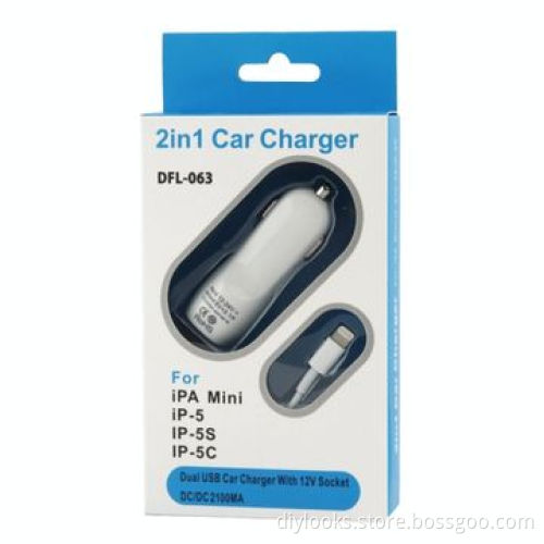 Wholesale Car Charger + USB Cable for Mobile Phones